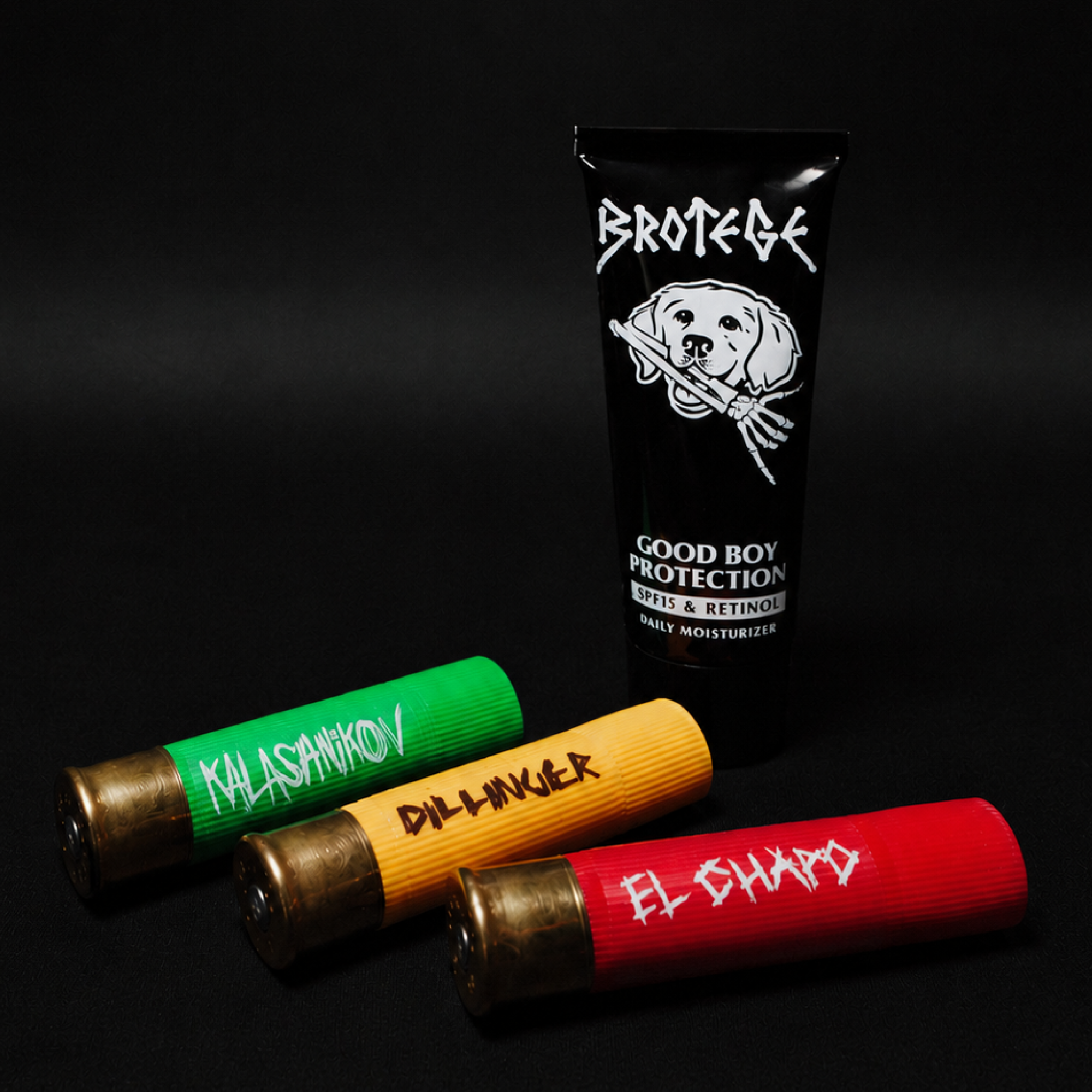Good Boy Protection Daily Moisturizer + Shotgun Lip Balm 3-Pack