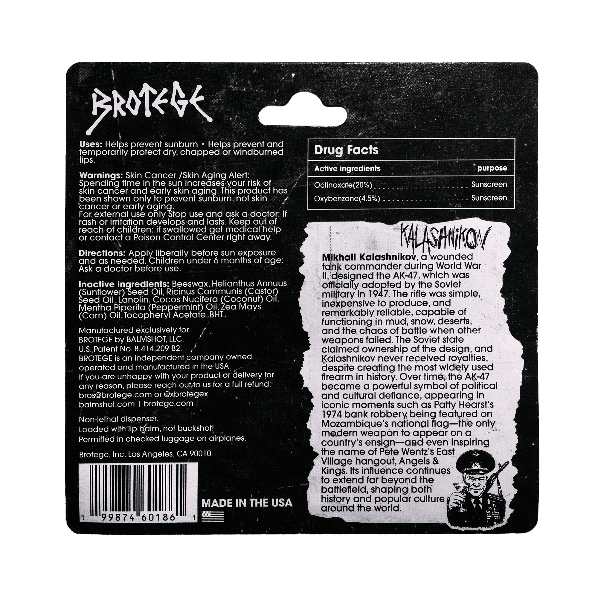 Kalashnikov SPF 15 Lip Balm